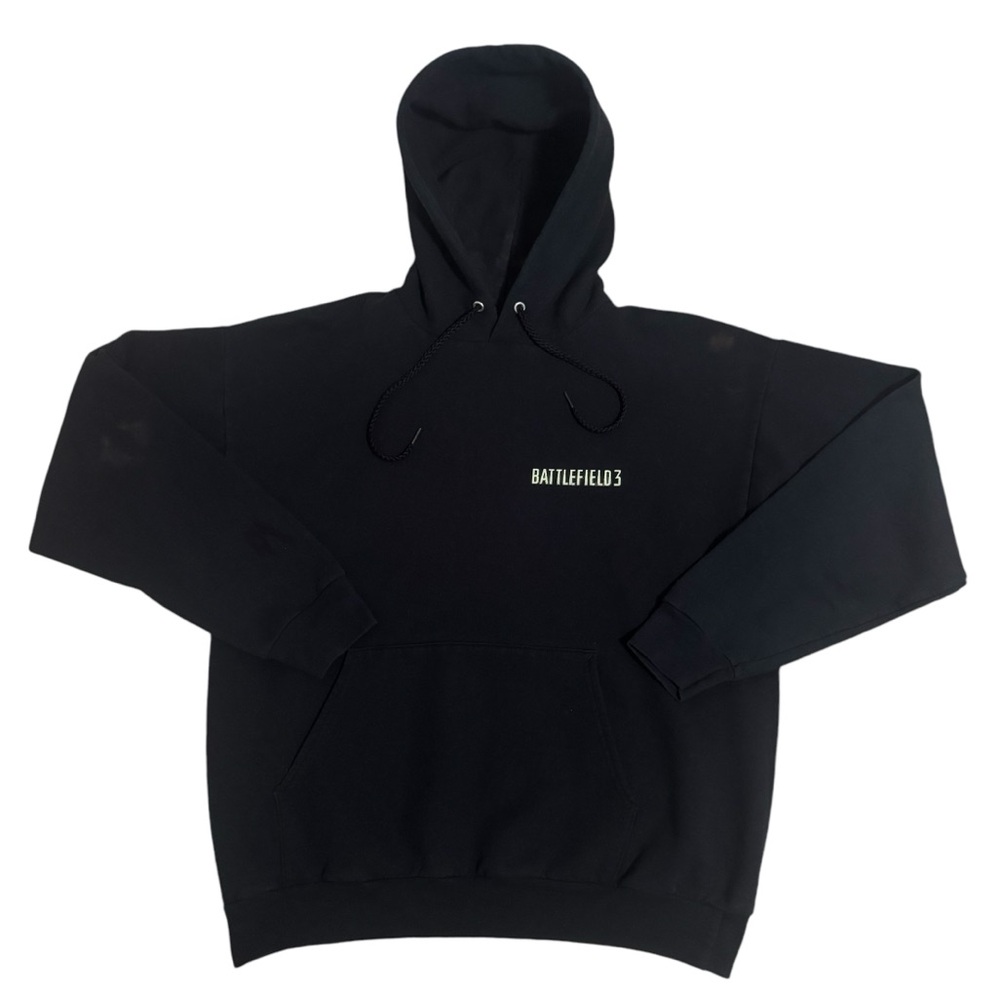Vintage Battlefield 3 Soldier Video Game Promo Hoodie